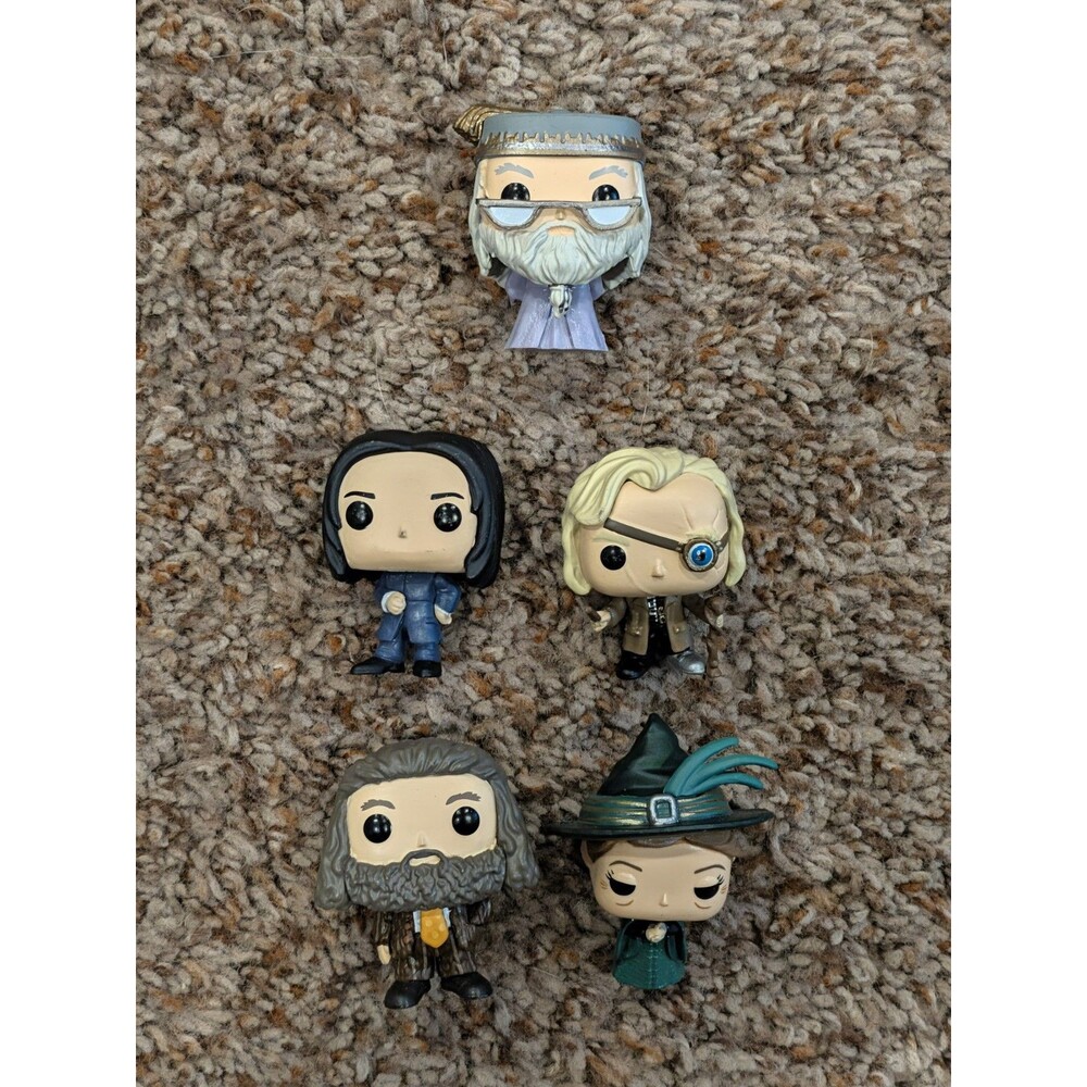 Funko Bitty Pop! Harry Potter Hogwarts Professors & Staff Mini Figures Lot of 5
